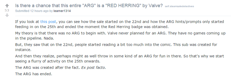 Illustration for article titled The Steam Winter Sale Is Over, But People Are Still Hunting For Clues